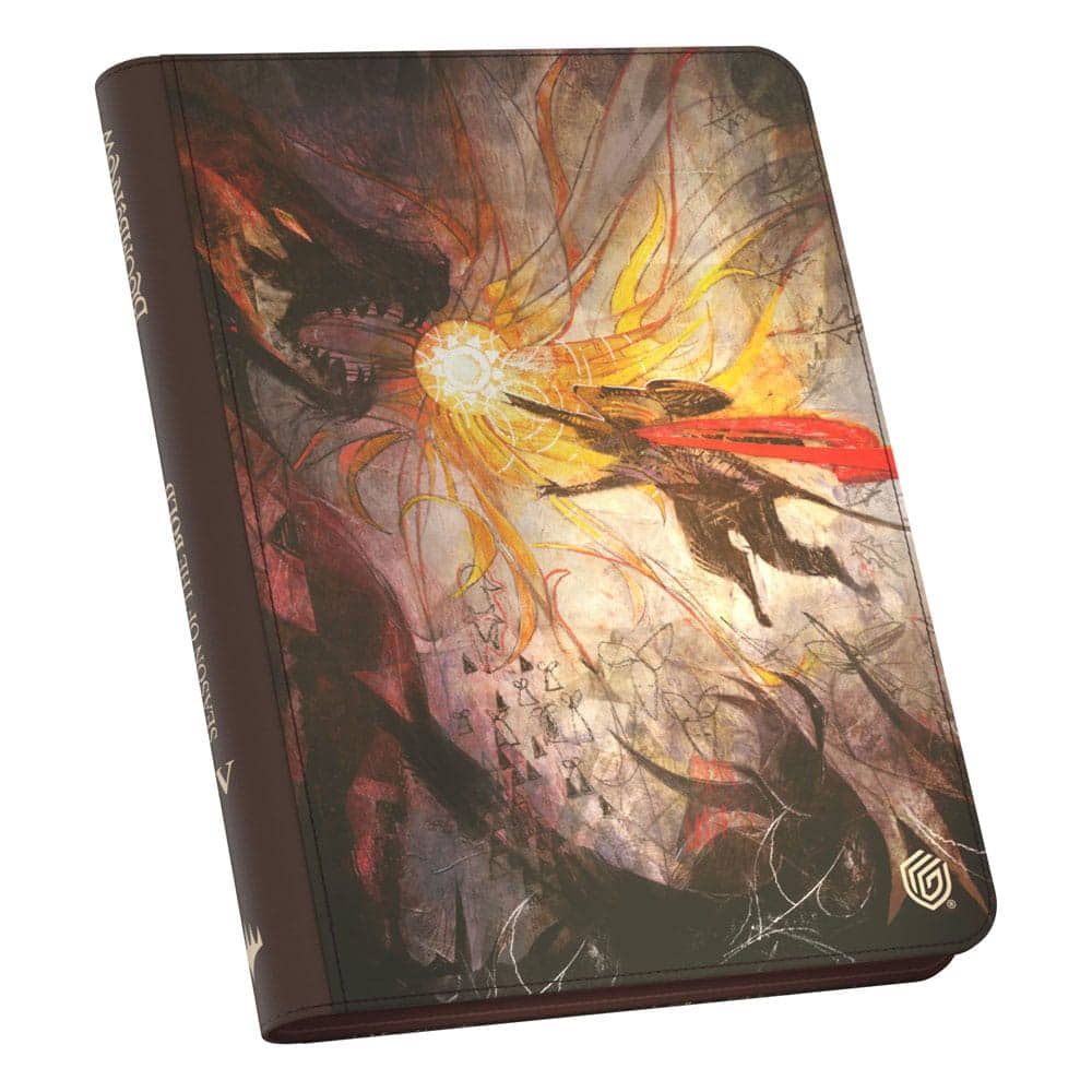 Ultimate Guard - Zipfolio 360 - 18-Pocket Xenoskin - &quot;Bloomburrow&quot; Season of the Bold