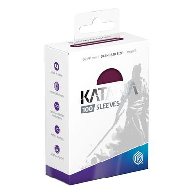 Ultimate Guard - Katana Sleeves Standardgröße -  Radiant Plum (100)