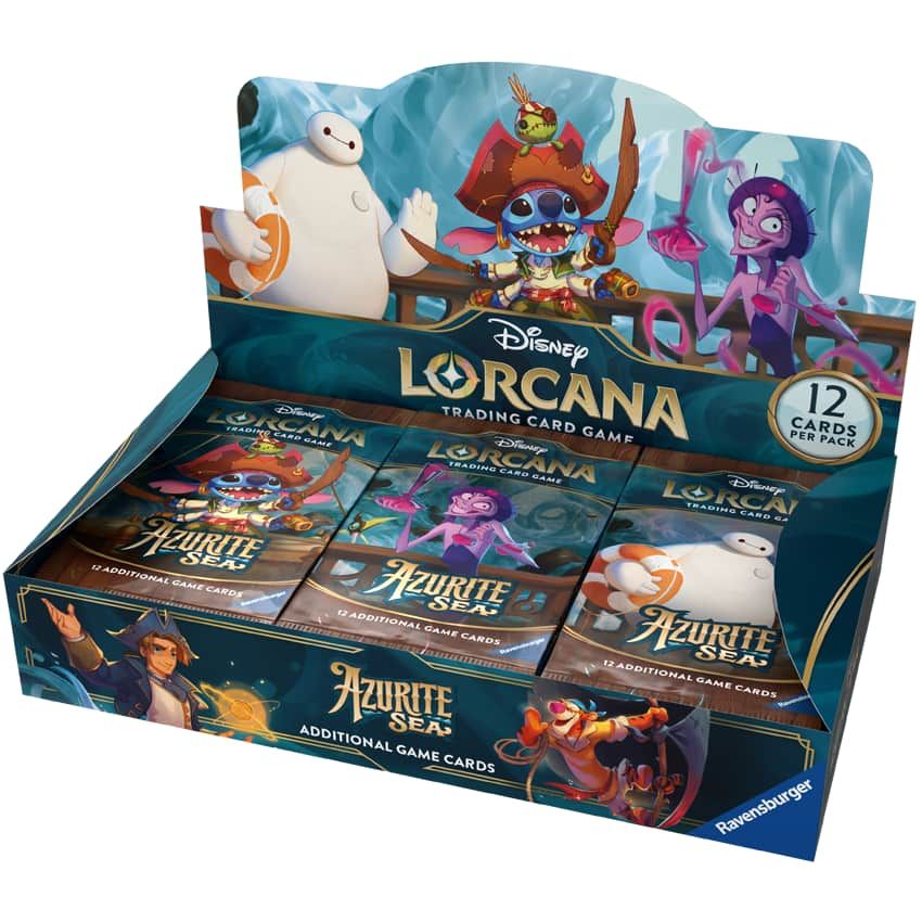 Disney Lorcana - Azurite Sea - Booster Display - EN