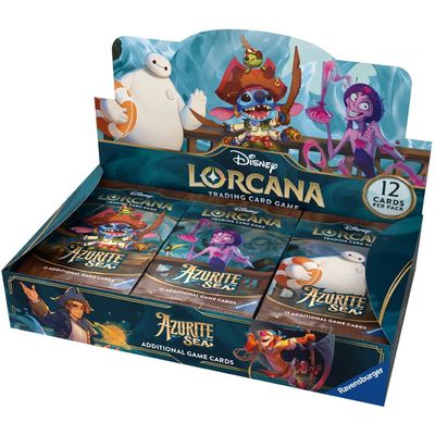 Disney Lorcana - Azurite Sea - Booster Display - EN