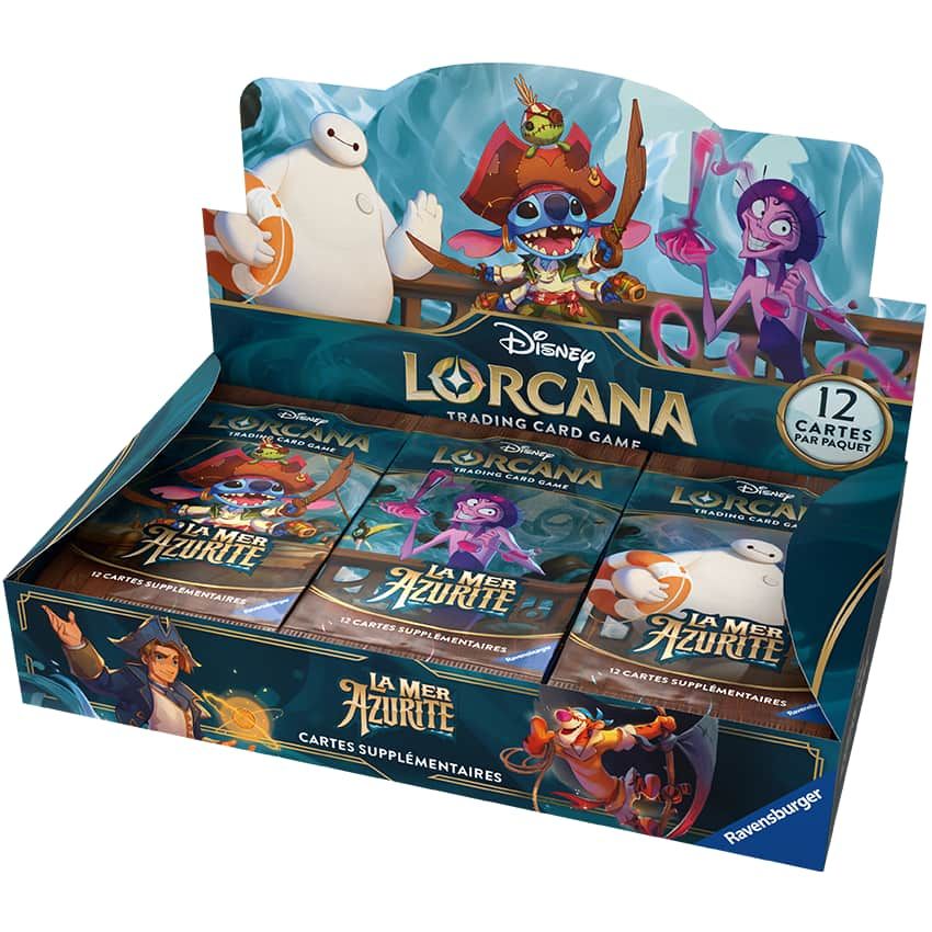 Disney Lorcana - Azurite Sea - Booster Display - FR