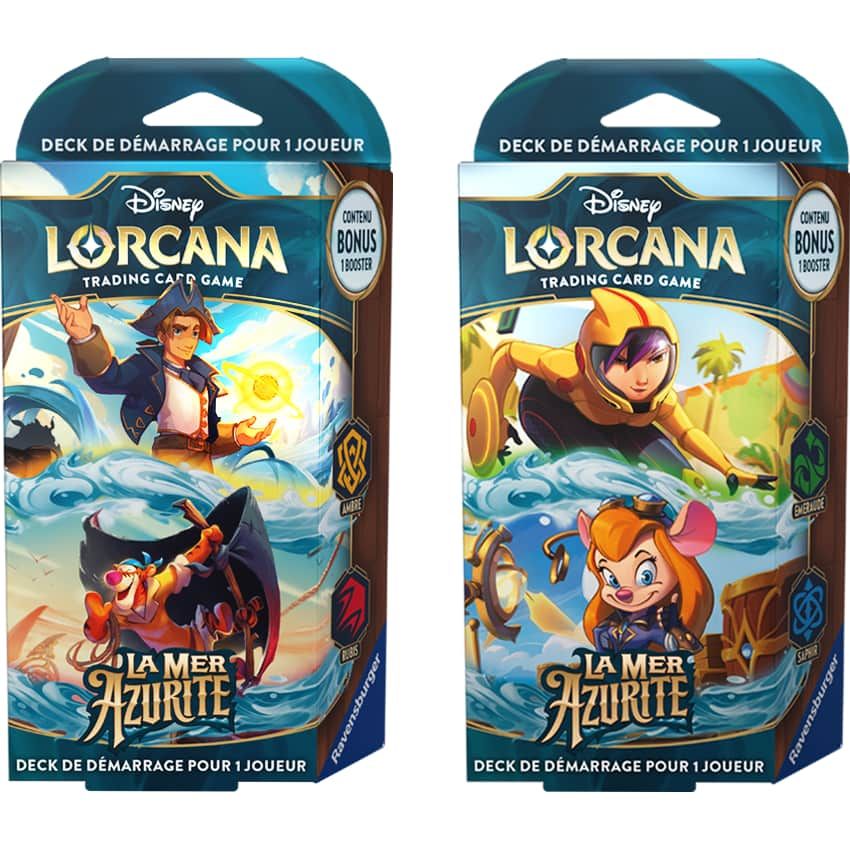 Disney Lorcana - Azurite Sea - Deck - FR