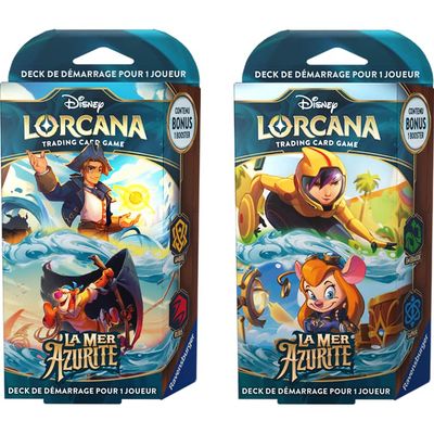 Disney Lorcana - Azurite Sea - Deck - FR