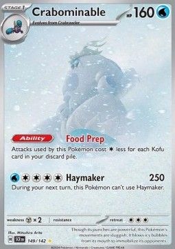 Crabominable (SCR 149) - Near Mint - EN