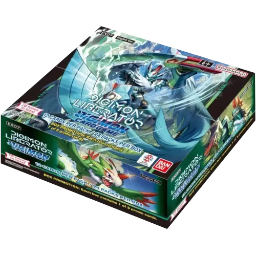 Digimon Card Game - Digimon Liberator (EX07) - Booster Display - EN