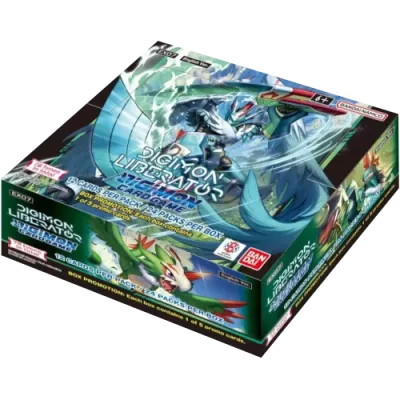 Digimon Card Game - Digimon Liberator (EX07) - Booster Display - EN