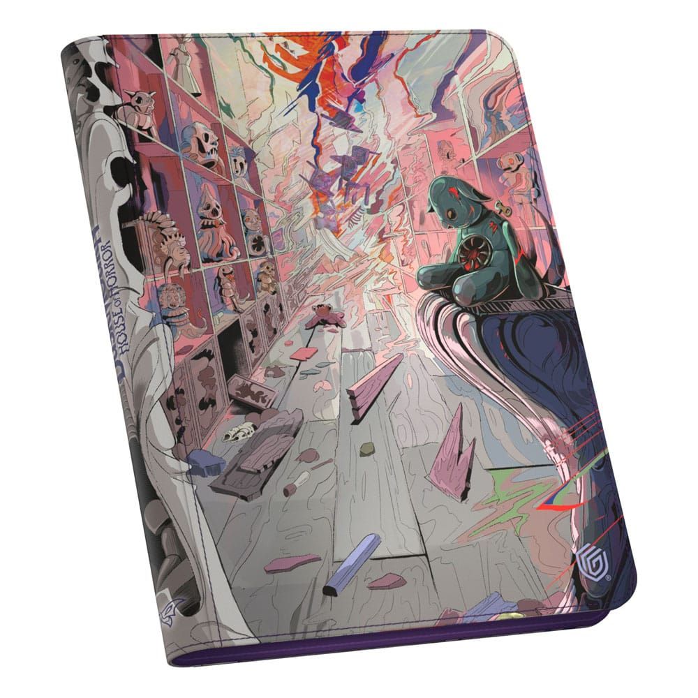Ultimate Guard - Zipfolio 360 - 18-Pocket Xenoskin - Duskmourn House of Horror - Porcelain Gallery