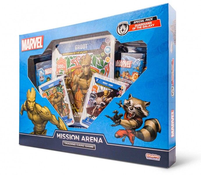 Marvel Mission Arena TCG - Special Pack -GUARDIANS OF THE GALAXY- Groot / Rocket - EN