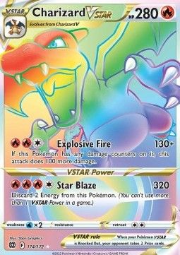 Charizard VSTAR (BRS 174)  - Near Mint - EN