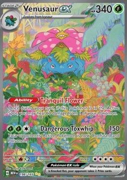 Venusaur ex (MEW 198) - Excellent - EN
