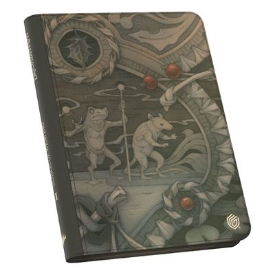 Ultimate Guard - Zipfolio 360 - 18-Pocket Xenoskin - &quot;Bloomburrow&quot; Season of Weaving
