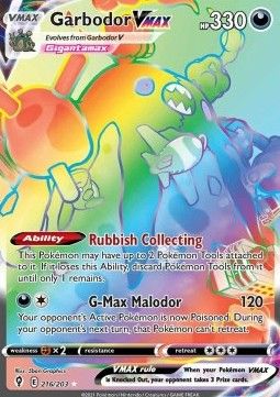 Garbodor VMAX (EVS 216) - Near Mint - EN