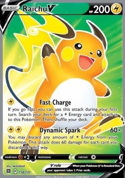 Raichu V (BRS 158)  - Near Mint - EN