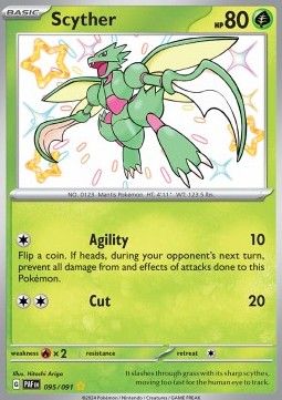 Scyther (PAF 095) - Near Mint - EN