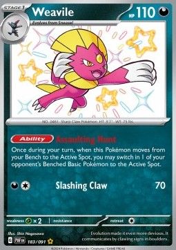 Weavile (PAF 183) - Near Mint - EN
