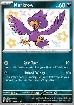 Murkrow (PAF 181) - Near Mint - EN