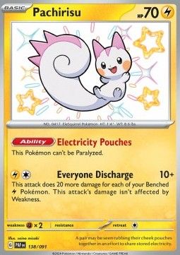 Pachirisu (PAF 138) - Near Mint - EN
