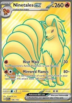 Ninetales ex (MEW 186)  - Near Mint - EN