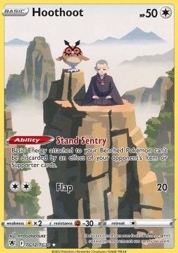Hoothoot (ASR TG12) - Near Mint - EN