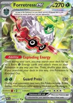 Forretress ex (PAL 005) - Near Mint - EN