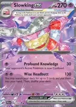 Slowking ex (PAL 086) - Near Mint - EN