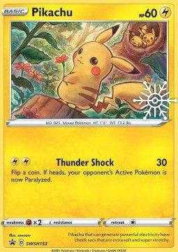 Pikachu (SWSH 153) - Reverse - Excellent - EN
