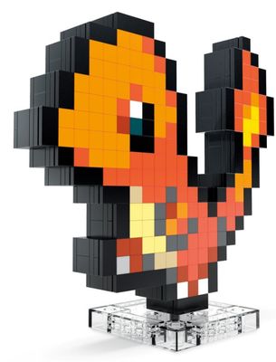 Pokémon - MEGA -  Charmander Pixel Art Set