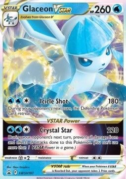 Glaceon VSTAR (SWSH 197) - Near Mint - EN