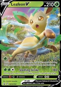 Leafeon V (SWSH 194) - Near Mint - EN