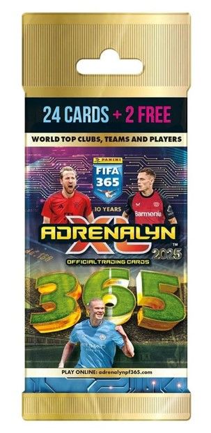 FIFA 365 Adrenalyn XL 2025 Trading Cards Fatpack - EN