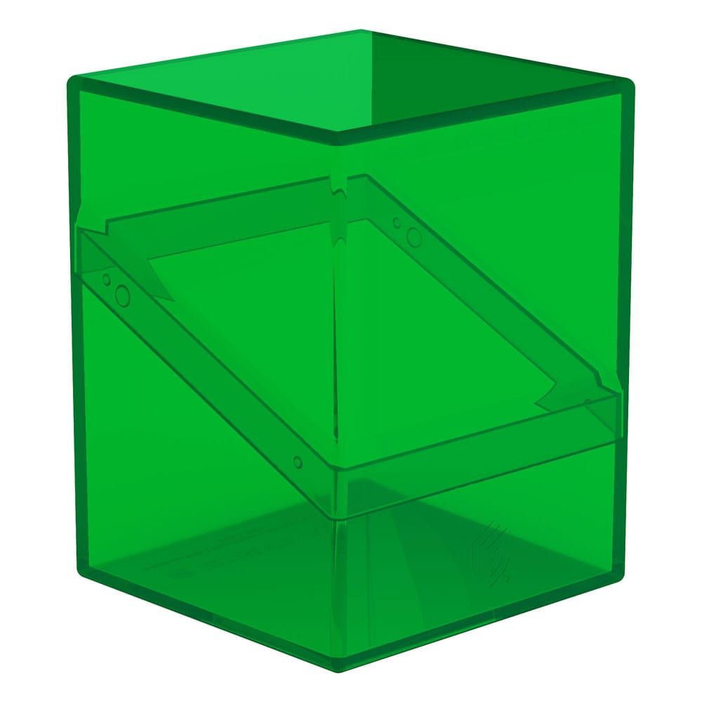 Ultimate Guard - Boulder Deck Case 100+ - Clear Version - Green
