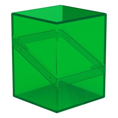 Ultimate Guard - Boulder Deck Case 100+ - Clear Version - Green