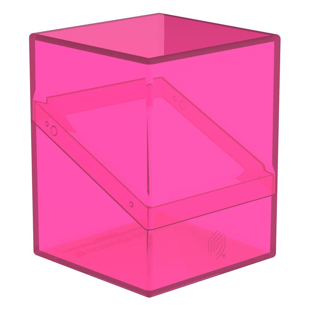 Ultimate Guard - Boulder Deck Case 100+ - Clear Version - Pink