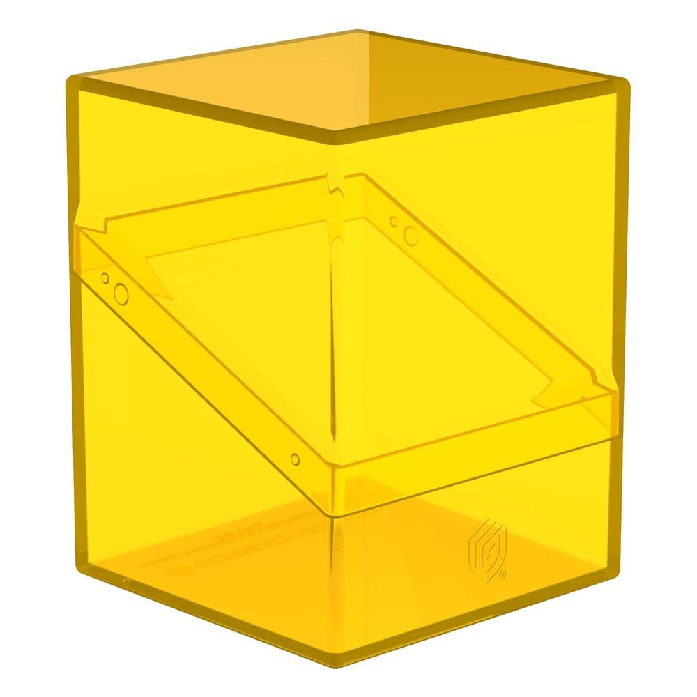 Ultimate Guard - Boulder Deck Case 100+ - Clear Version - Yellow