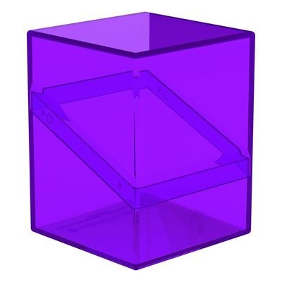 Ultimate Guard - Boulder Deck Case 100+ - Clear Version - Violet
