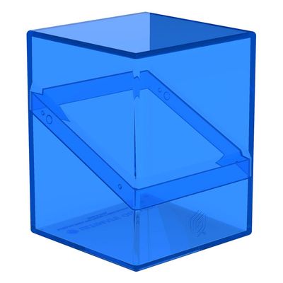 Ultimate Guard - Boulder Deck Case 100+ - Clear Version - Blue
