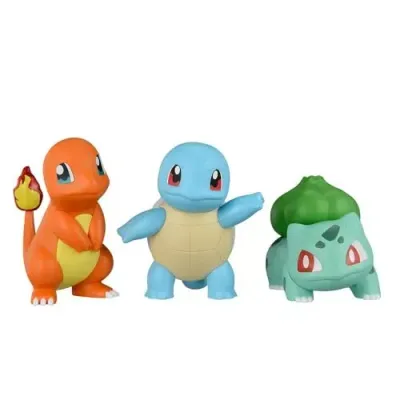 Pokemon - Bandai figure - Kanto Starter Pokémon