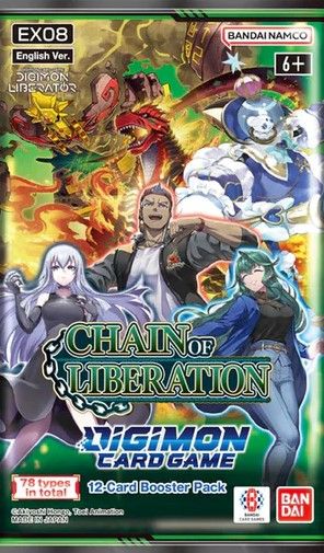 Digimon Card Game - Chain of Liberation (EX08) - Booster - EN