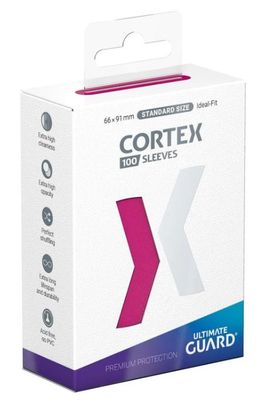 Ultimate Guard - Cortex Sleeves Standard Size MATTE - Pink (100)