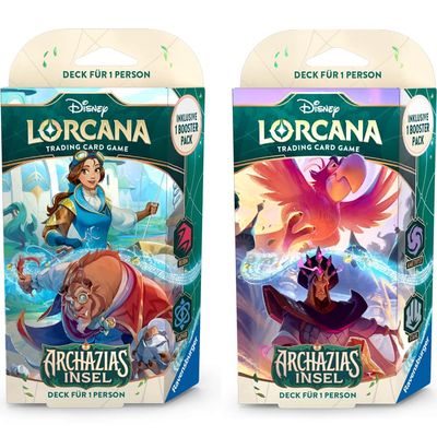 Disney Lorcana -Archarzia&#39;s Island - Starter Deck Set - FR (2)