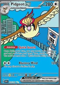 Pidgeot ex (OBF 225) - Near Mint - EN