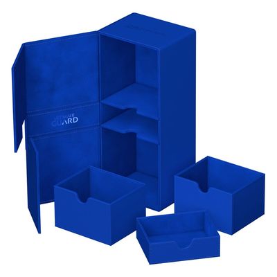 Ultimate Guard - Twin Flip&#39;n&#39;Tray 266+ Xenoskin - Blue