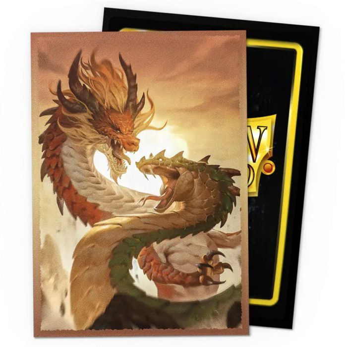 Dragon Shield - Japanese Sleeves - Art Sleeves - Wood Snake