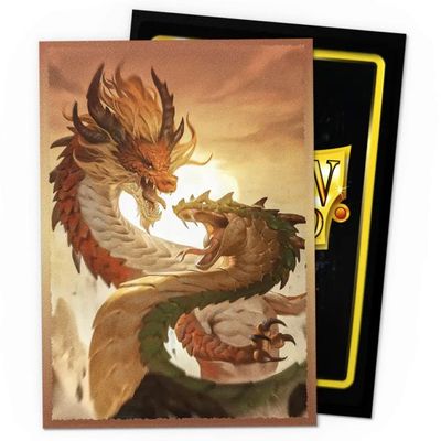 Dragon Shield - Japanese Sleeves - Art Sleeves - Wood Snake