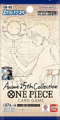 One Piece Card Game - Anime 25th Collection Booster (EB02) - JPN