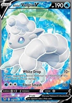 Alolan Vulpix V (SIT 173) - Near Mint - EN