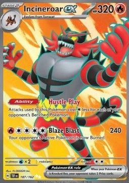 Incineroar ex (TEF 187) - Near Mint - EN