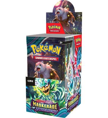 Pokémon - Scarlet and Violet - Twilight Masquerade - 18 Booster Display - DE