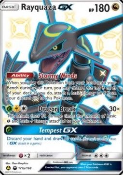 Rayquaza GX (CES 177a) - Near Mint - DE