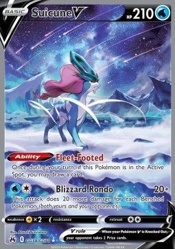 Suicune V (CRZ GG38) - Near Mint - EN